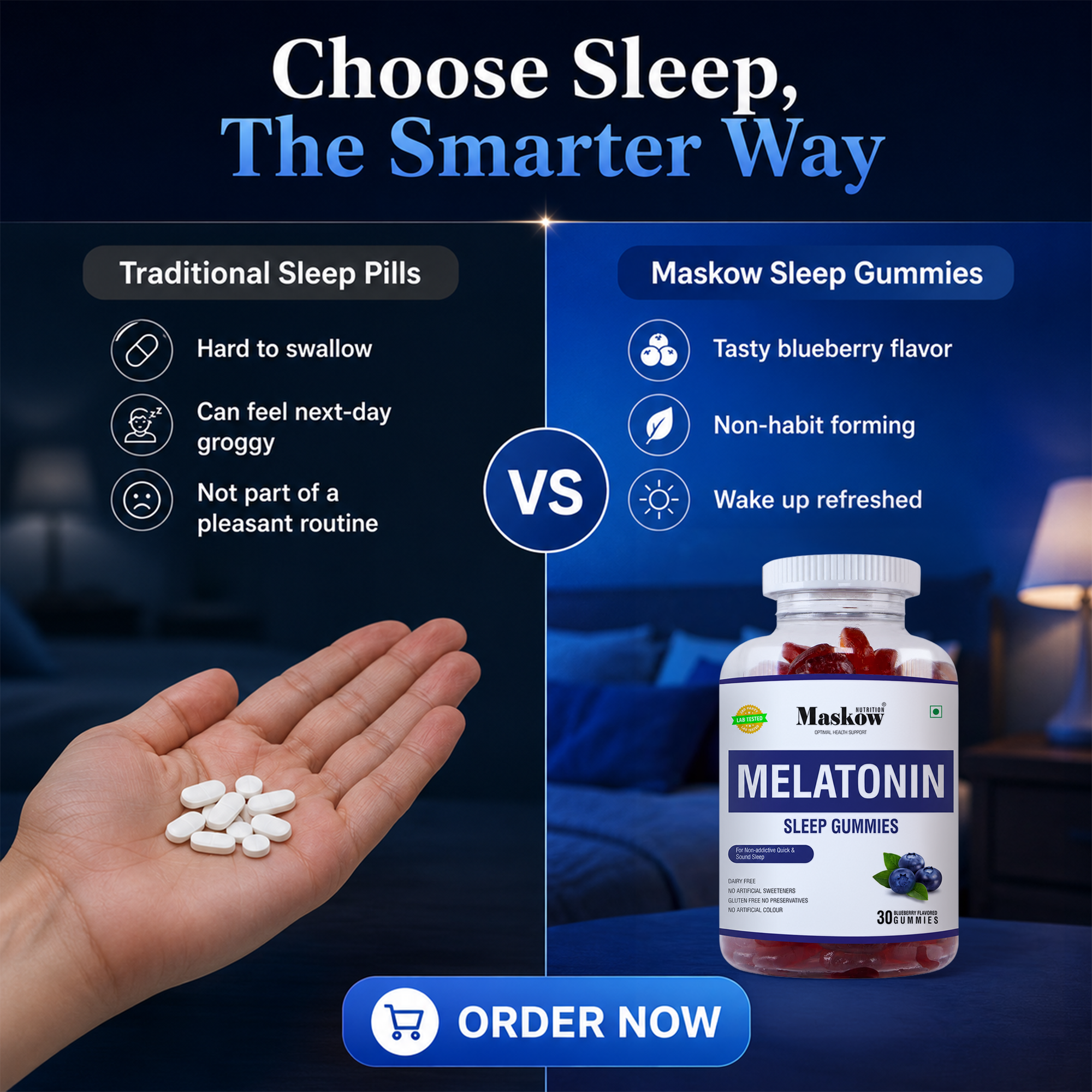 Maskow Gummies Facebook ad