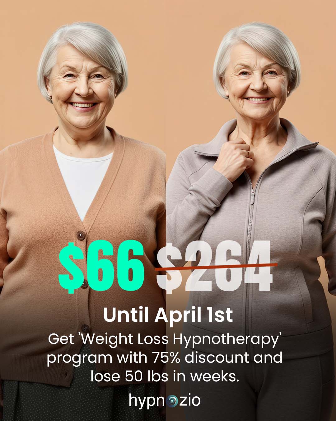 Hypnozio: power of hypnotherapy Facebook ad