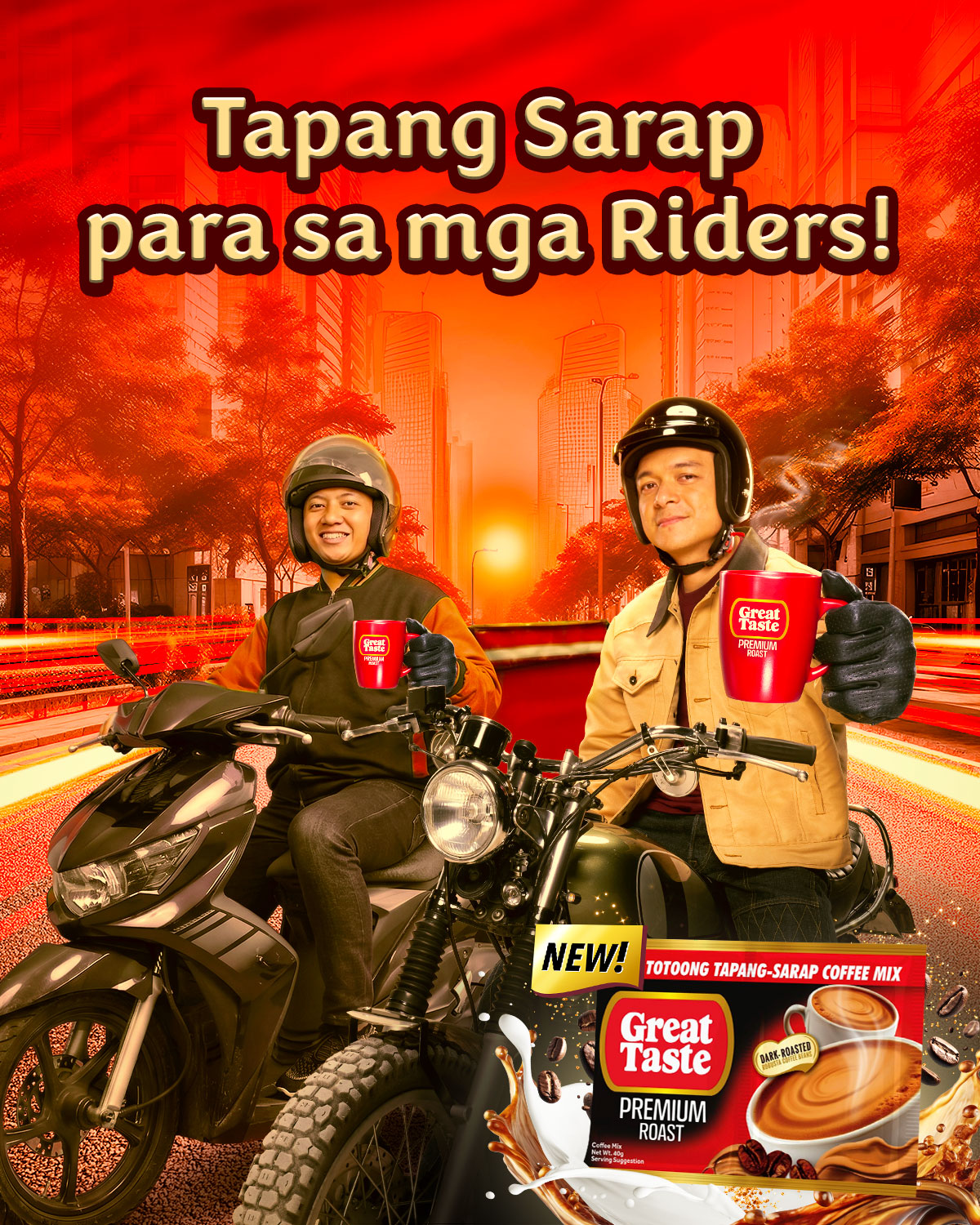 Great Taste Coffee Facebook ad