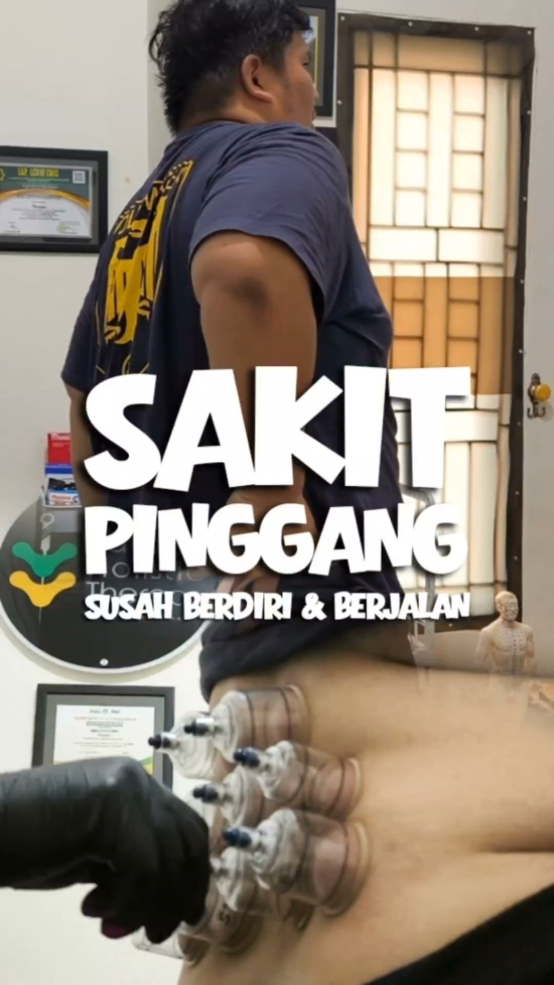 Fauzan Holistic Therapy Facebook ad: Sakit Pinggang
