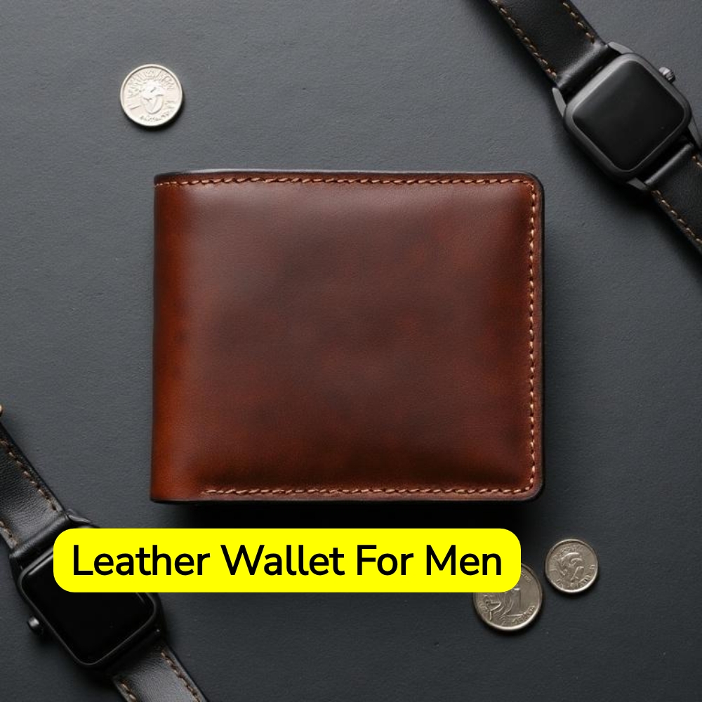 DailyKnowHow Guide Facebook ad: Leather Wallet For Men!