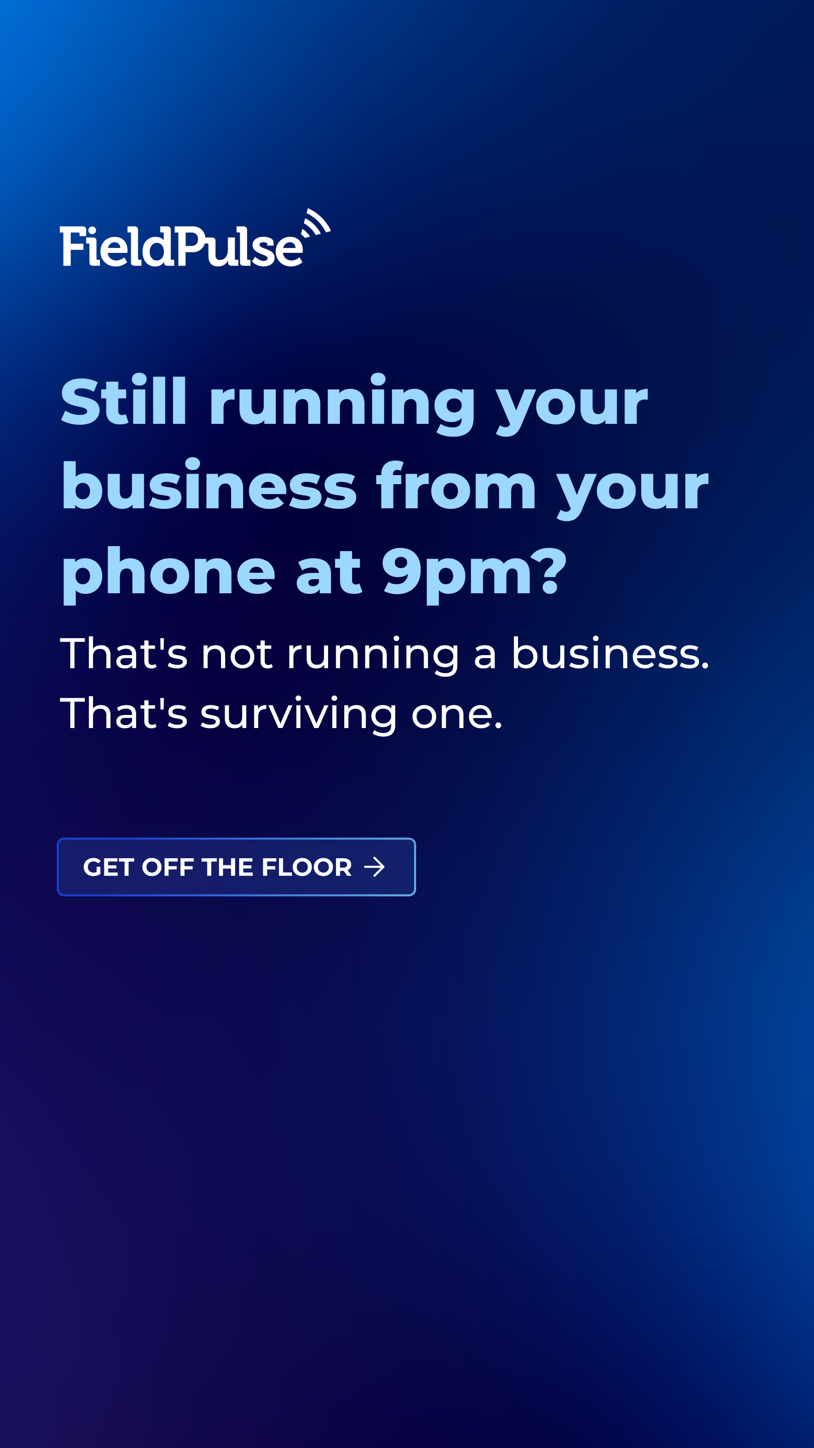 FieldPulse Facebook ad