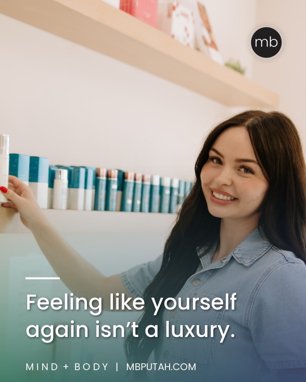 Mind and Body Performance Facebook ad: Feel Like Yourself Again