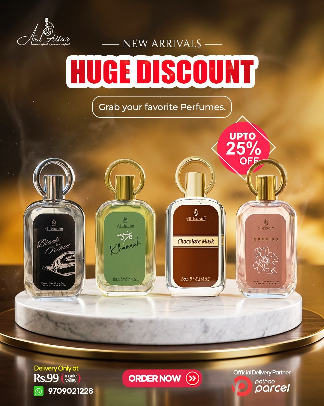Azal Attar - Premium Perfumes Nepal Facebook ad