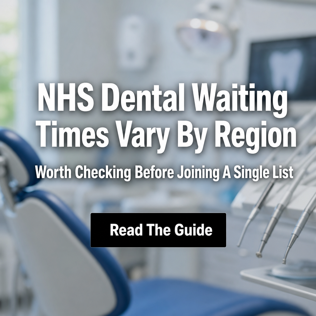 Brainy Searches Facebook ad: How to Switch Back to an NHS Dentist in 2026: Waiting…