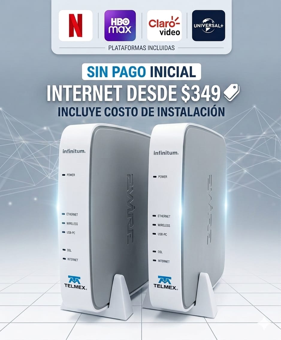 Jesús Asesor Telmex Facebook ad: INSTALACION HOY