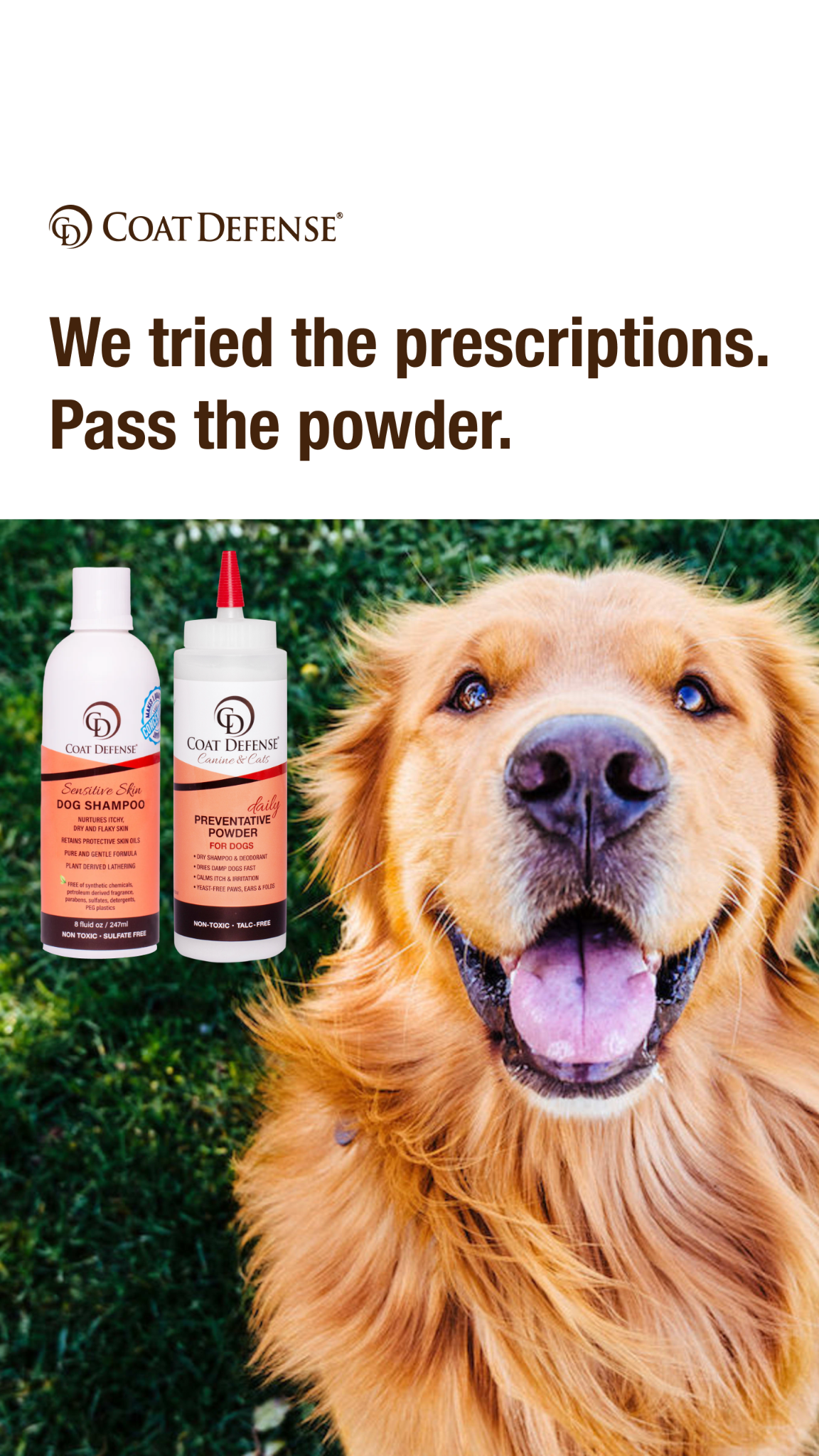 Coat Defense Facebook ad