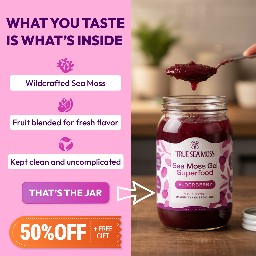 True Sea Moss Health Facebook ad