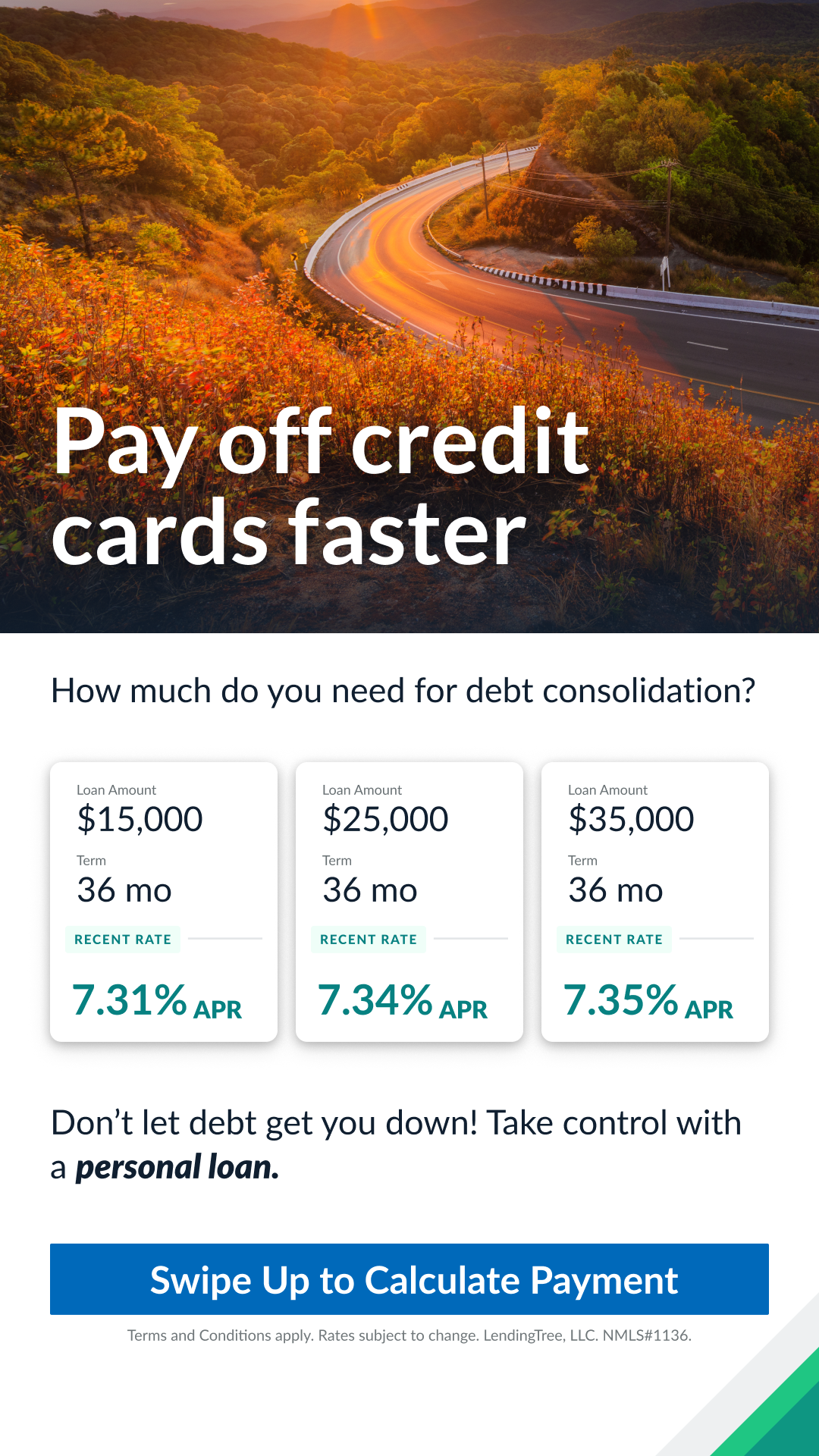 LendingTree Facebook ad