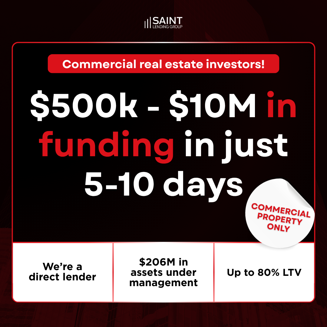 Saint Lending Facebook ad