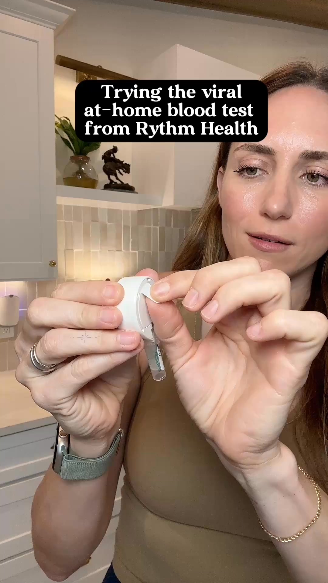 Rythm Health Facebook ad: The Future of Blood Testing