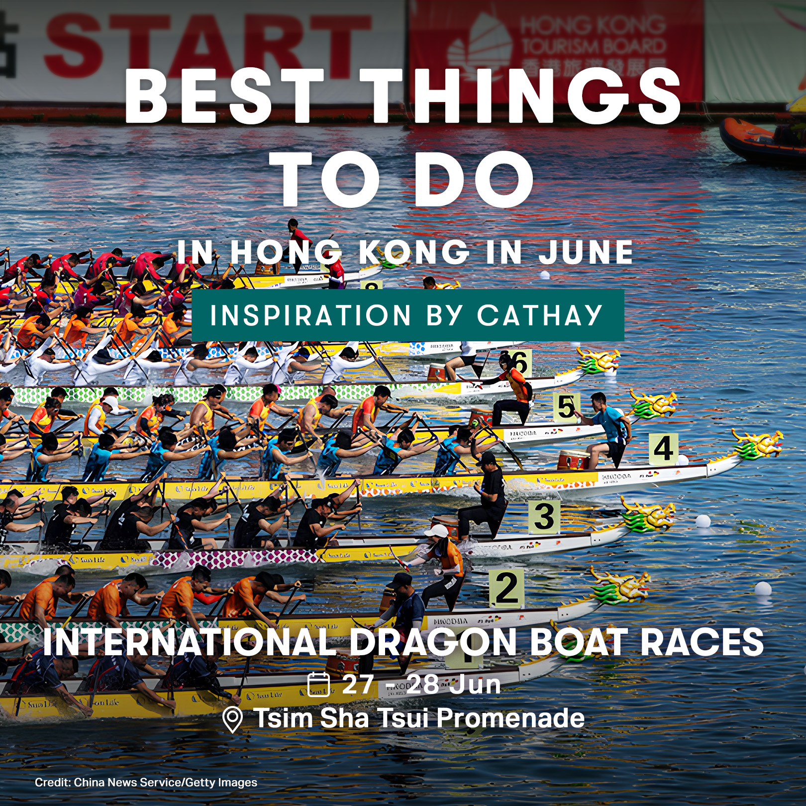 Cathay Pacific Facebook ad
