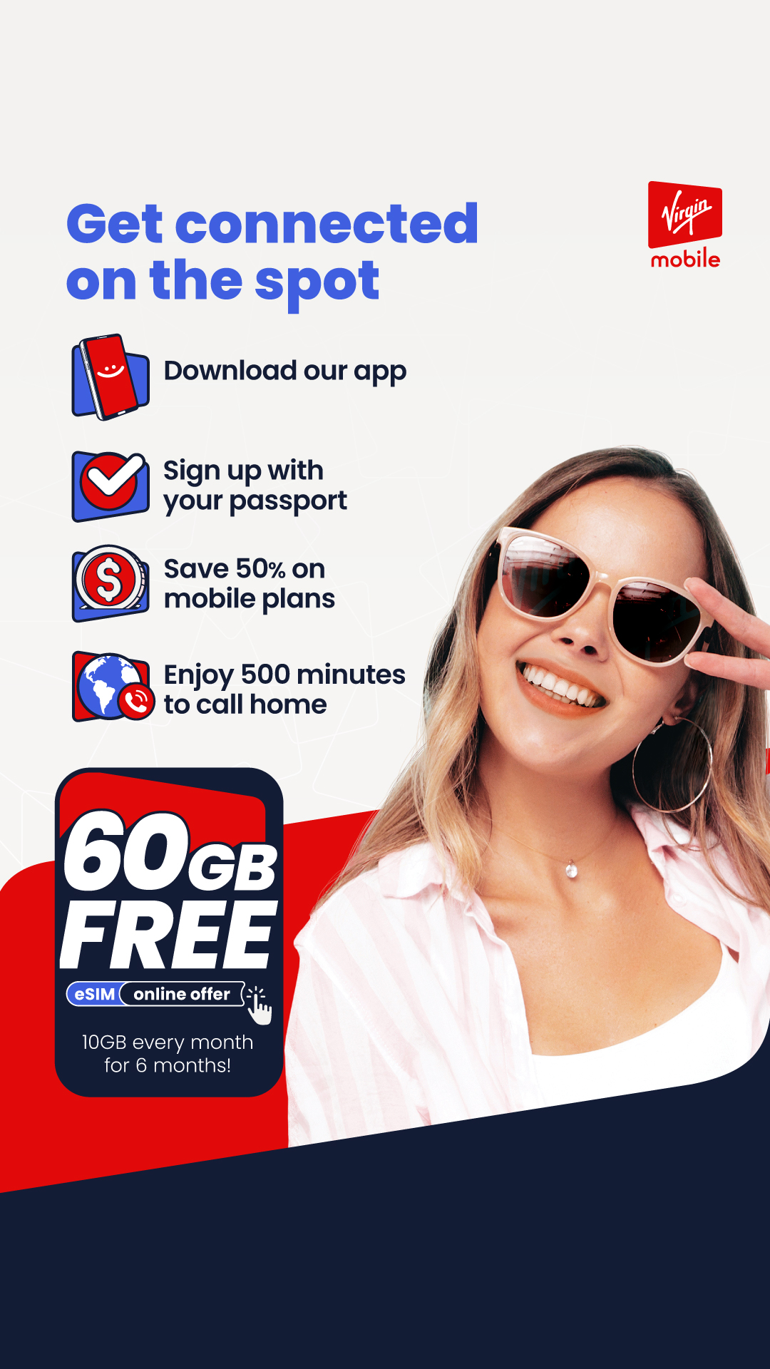 Virgin Mobile UAE Facebook ad