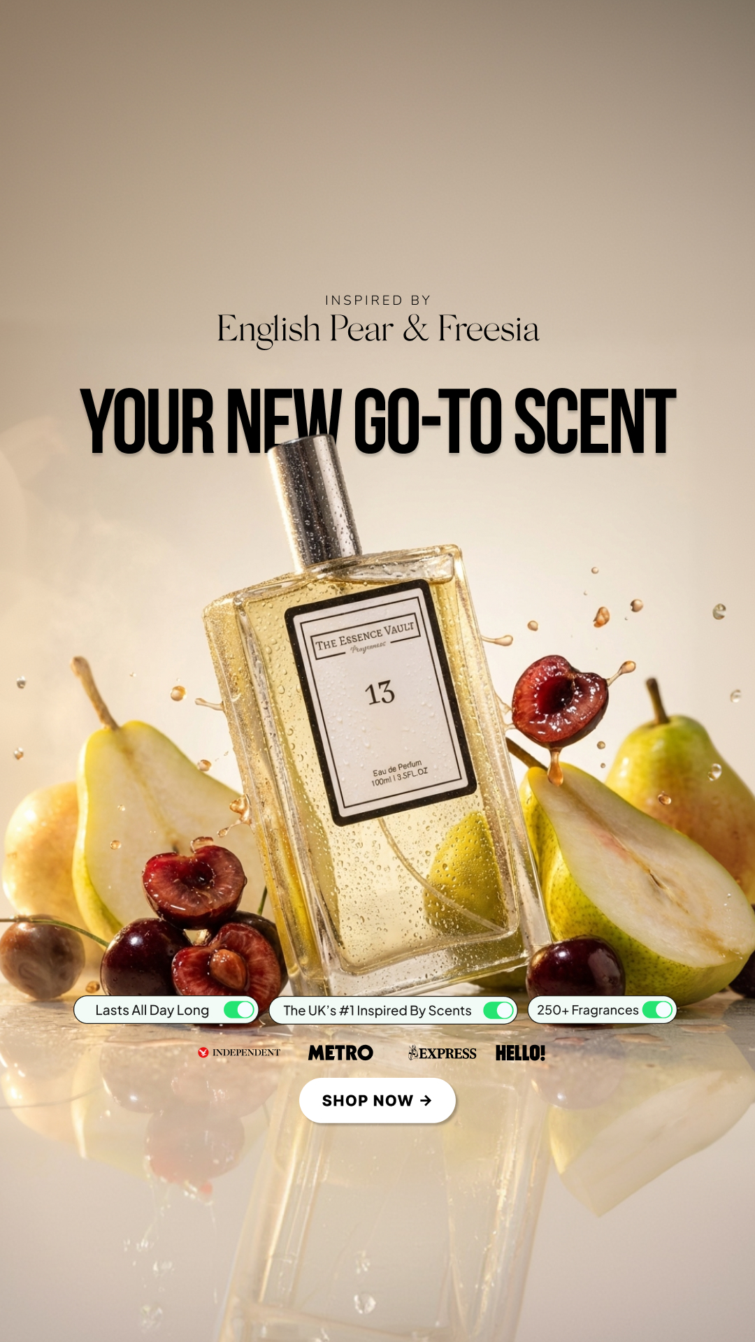 The Essence Vault Facebook ad