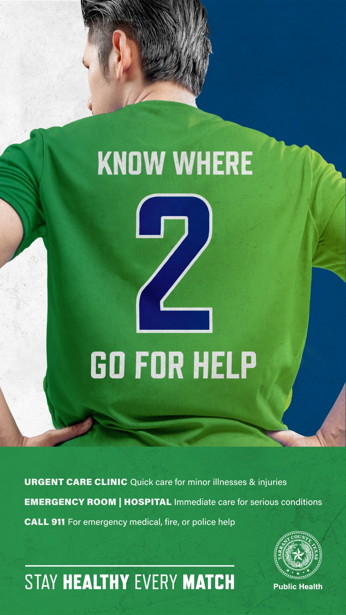 Tarrant County Public Health Facebook ad