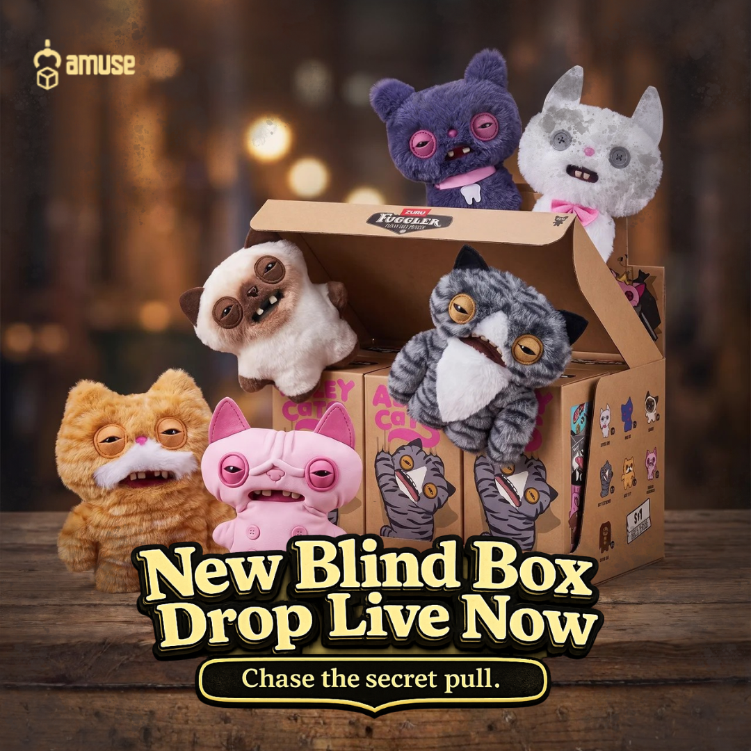 amuse.zone Facebook ad: Be the first to explore our latest collectibles!