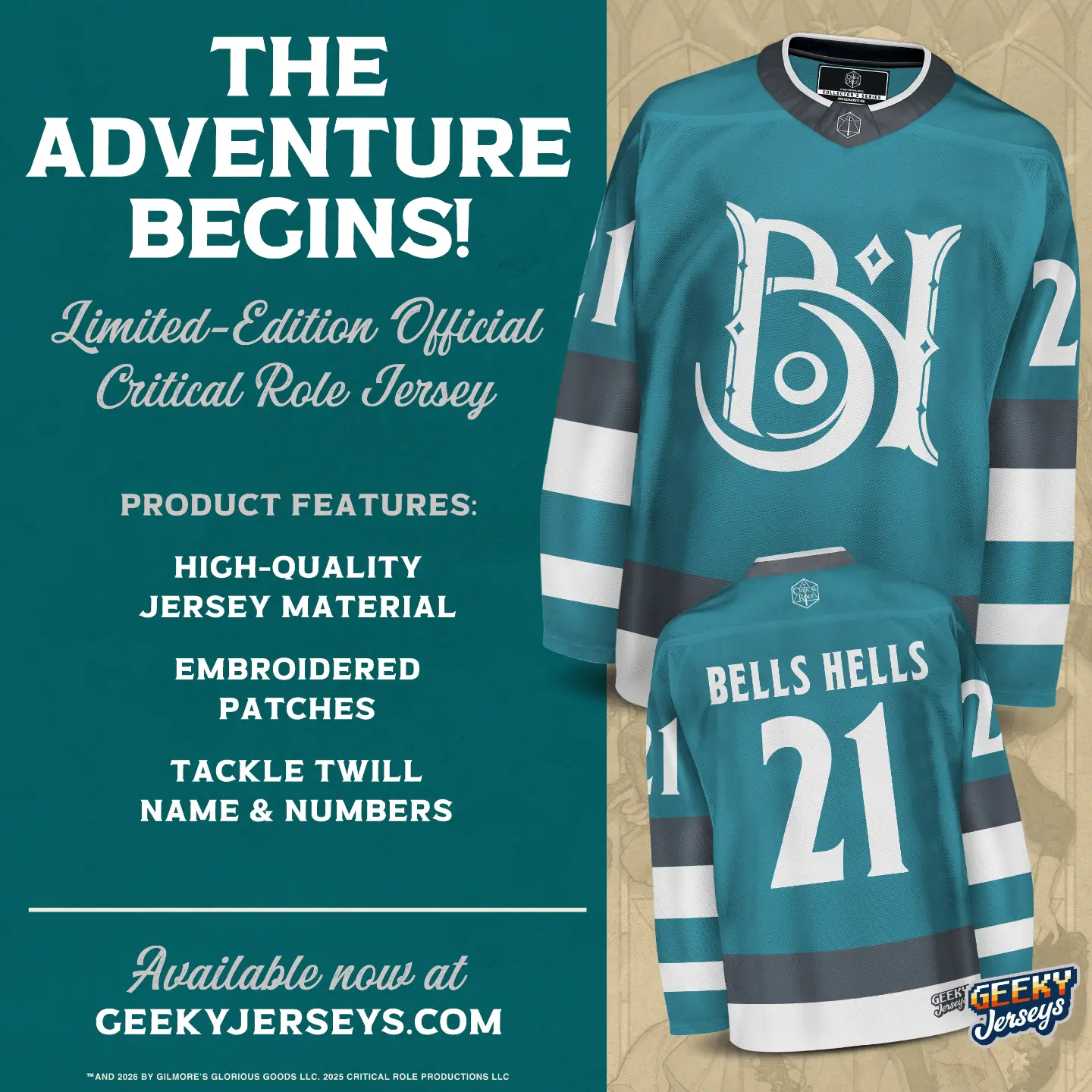 Geeky Jerseys Facebook ad