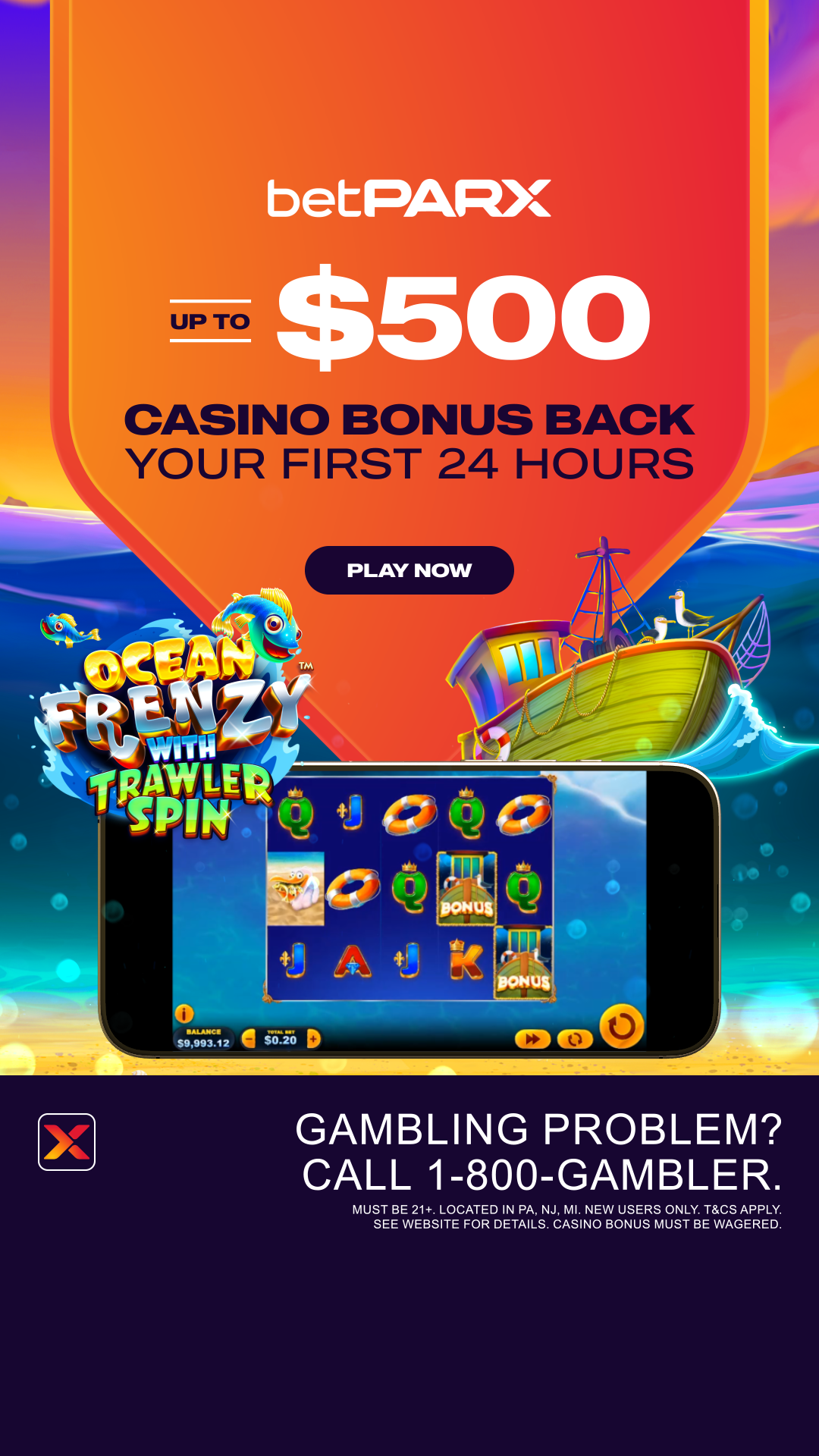 Betparx Facebook ad