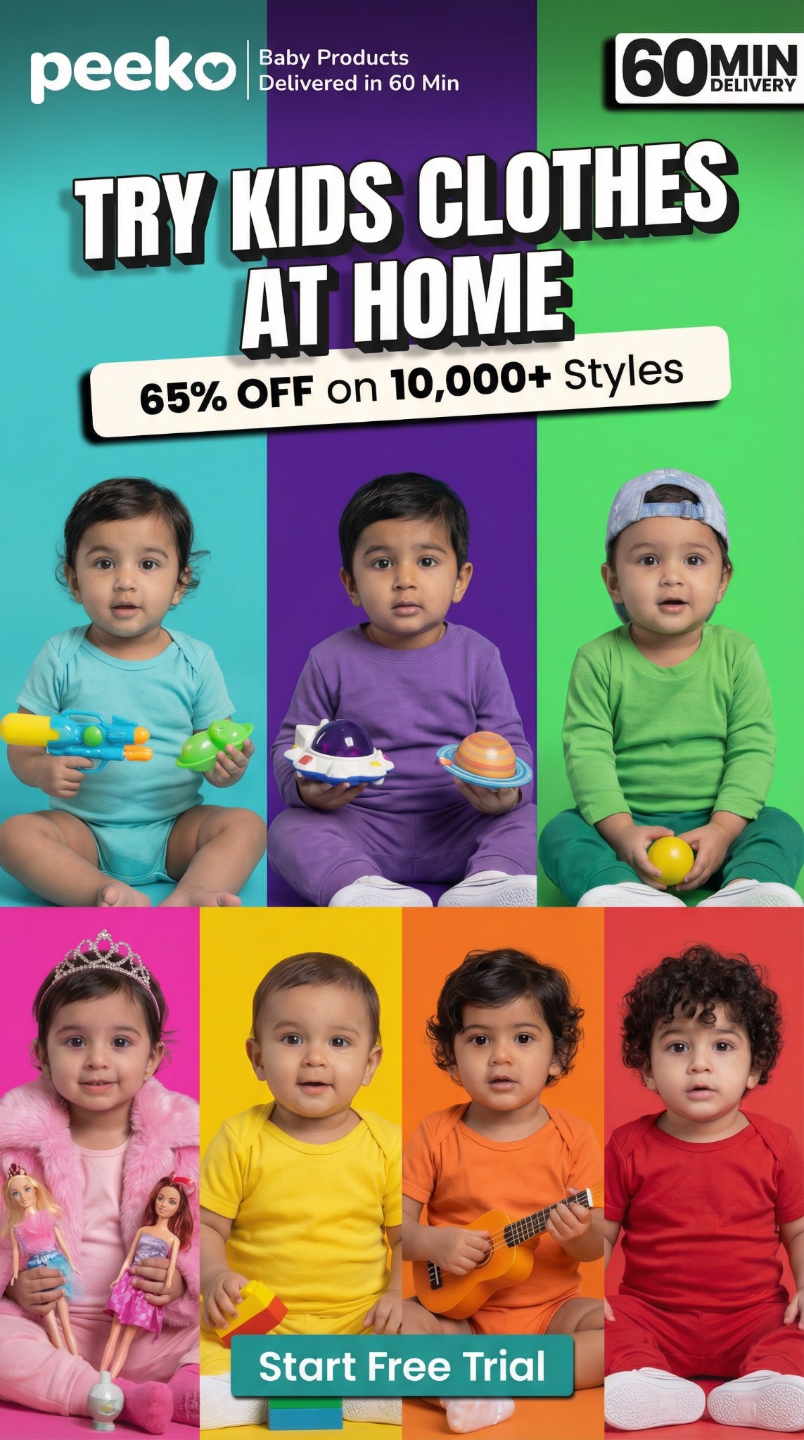 Peekonow Facebook ad