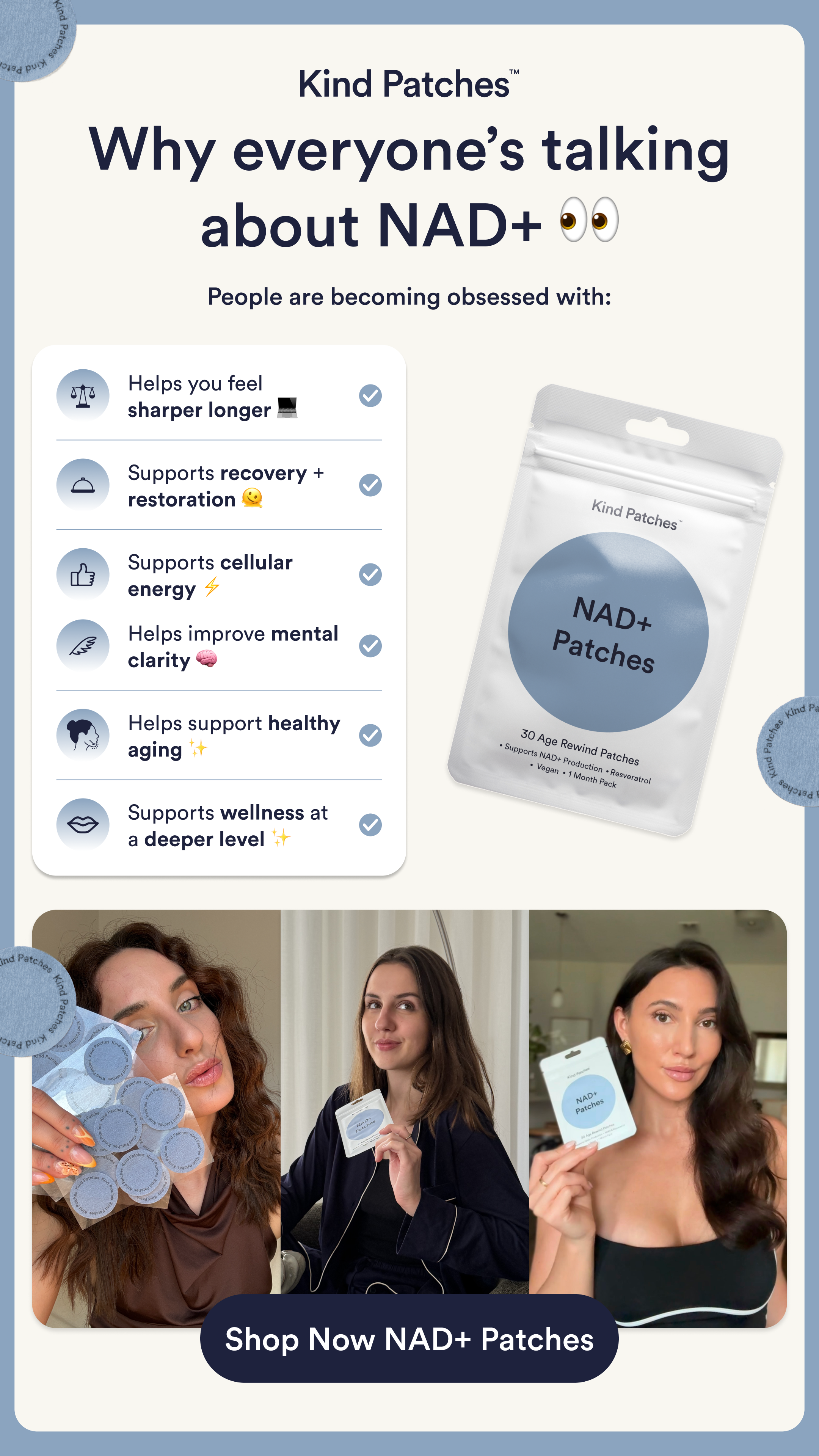 Kind Patches Facebook ad