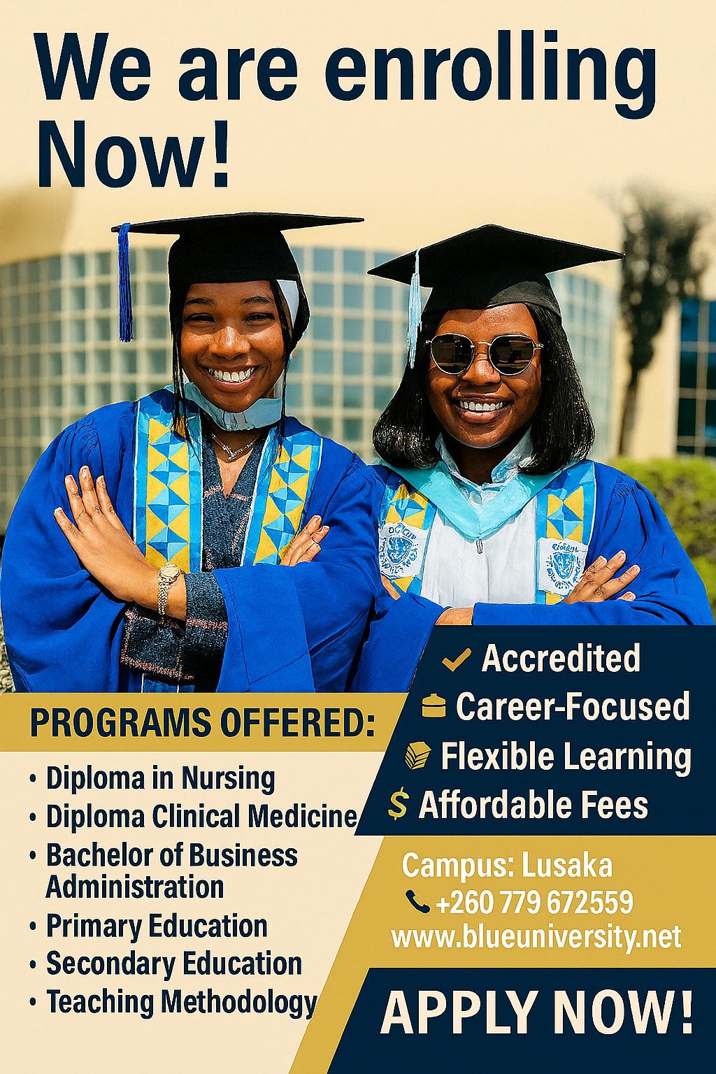 Blessings University of Excellence Facebook ad