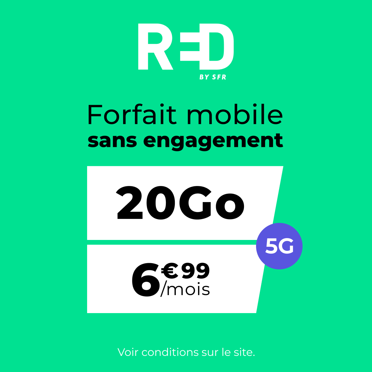 RED by SFR ad creative