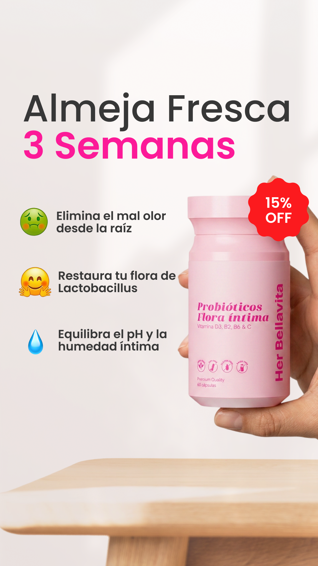Her Bellavita Facebook ad from Jul 28, 2026