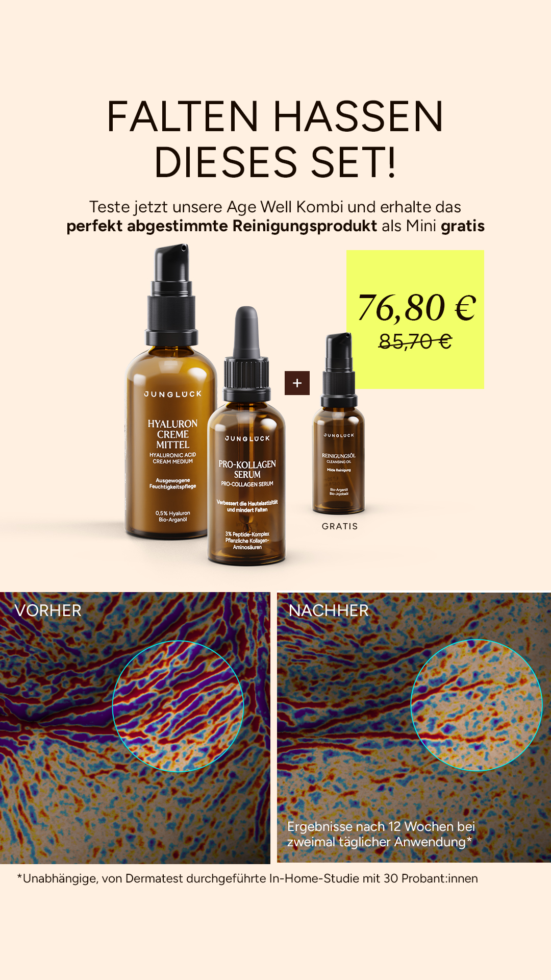 Junglück Facebook ad