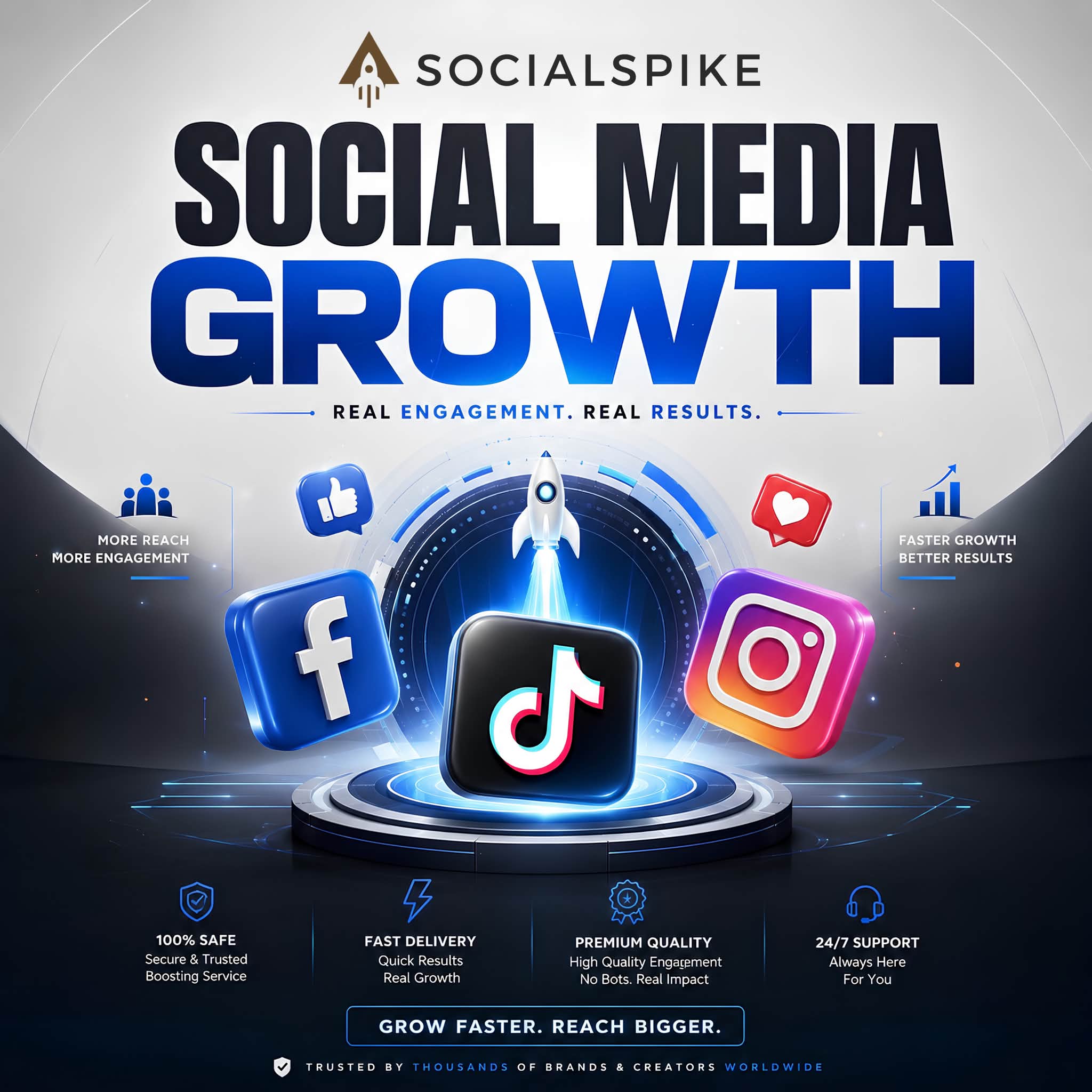 SocialSpike Boosting Technology Facebook ad