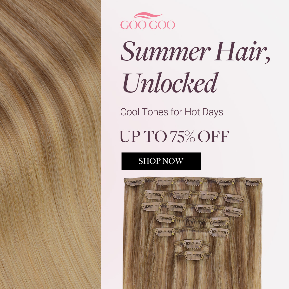 GOO GOO Hair Facebook ad