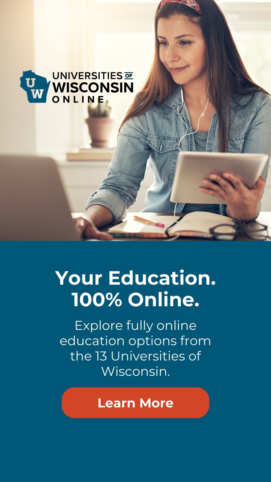 Wisconsin Online Facebook ad
