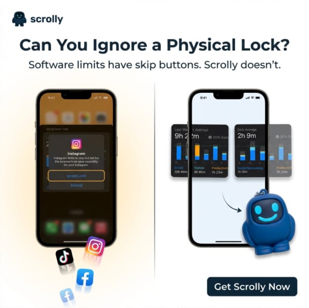 Scrolly Facebook ad