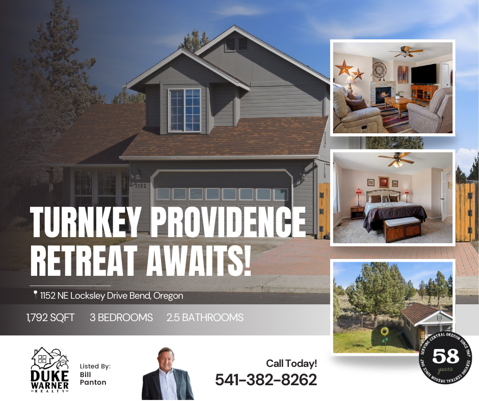 Duke Warner Realty Facebook ad: Move-In Ready Providence Home with Stunning Updates