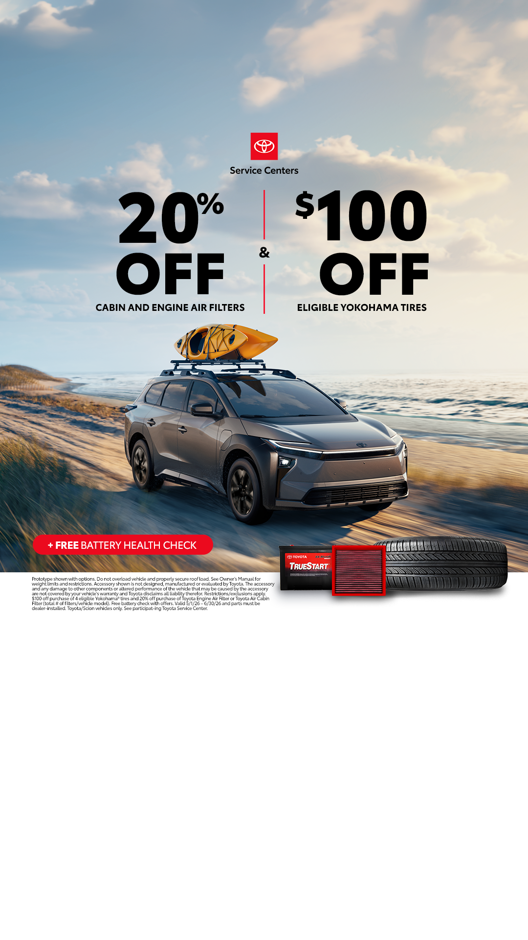 Toyota of Portland Facebook ad from May 1, 2026