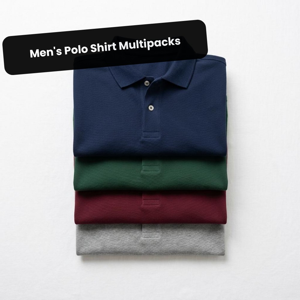 FAQInsider Pulse Facebook ad: Men's Polo Shirt Multipacks