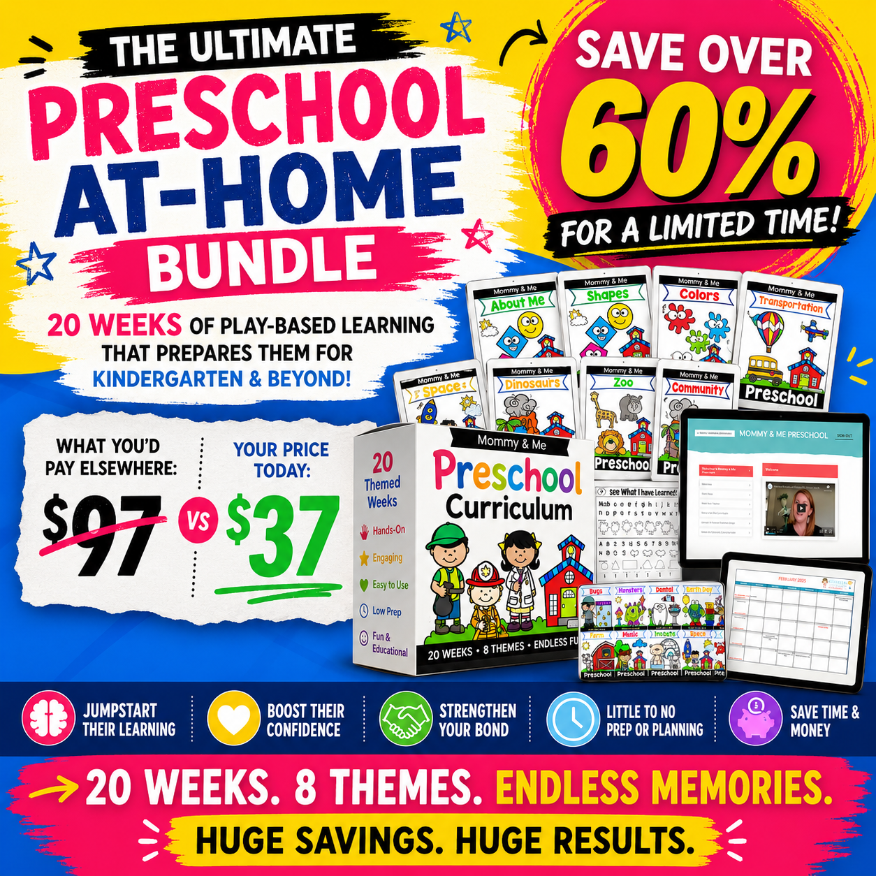 Planning Playtime - Learning Through Play Facebook ad