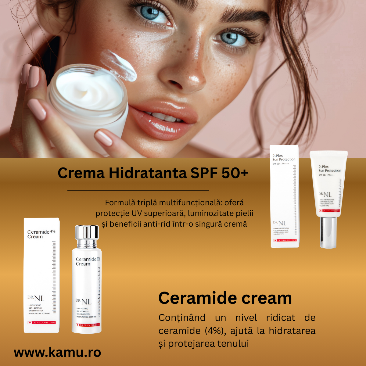 Cosmetice Kamu Facebook ad: Cosmetice Coreene Doctor NL, Descoperă esența îngrijirii…