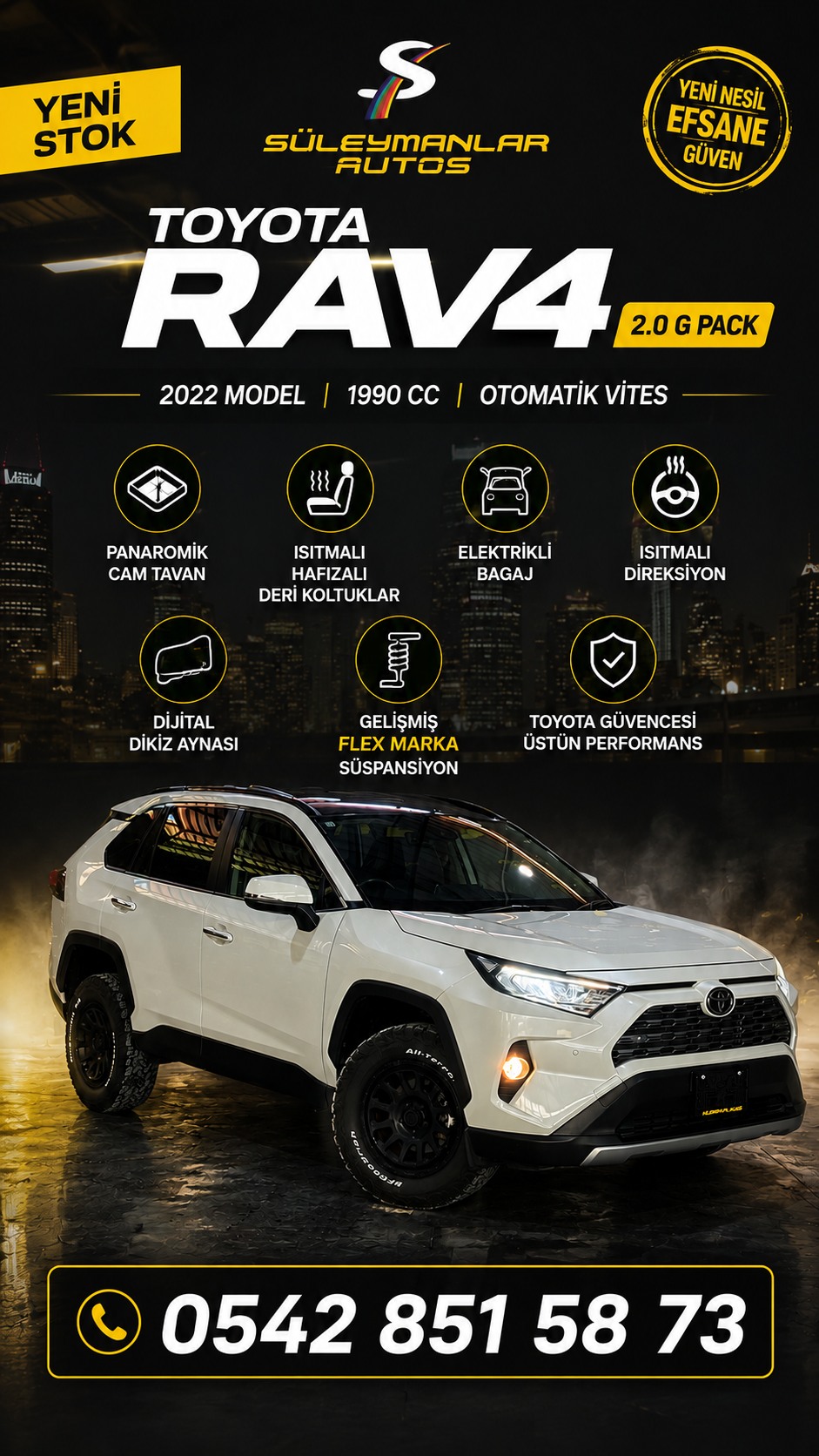 Süleymanlar Autos Facebook ad: Toyota SUV ailesi