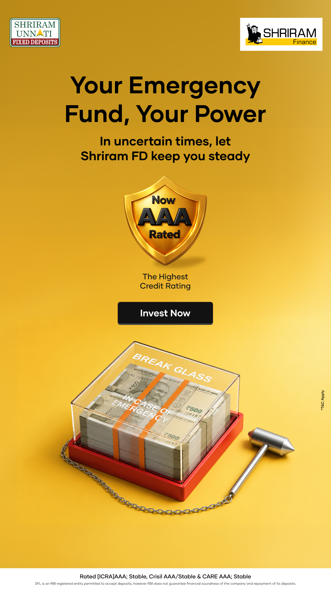 Shriram Finance Limited Facebook ad