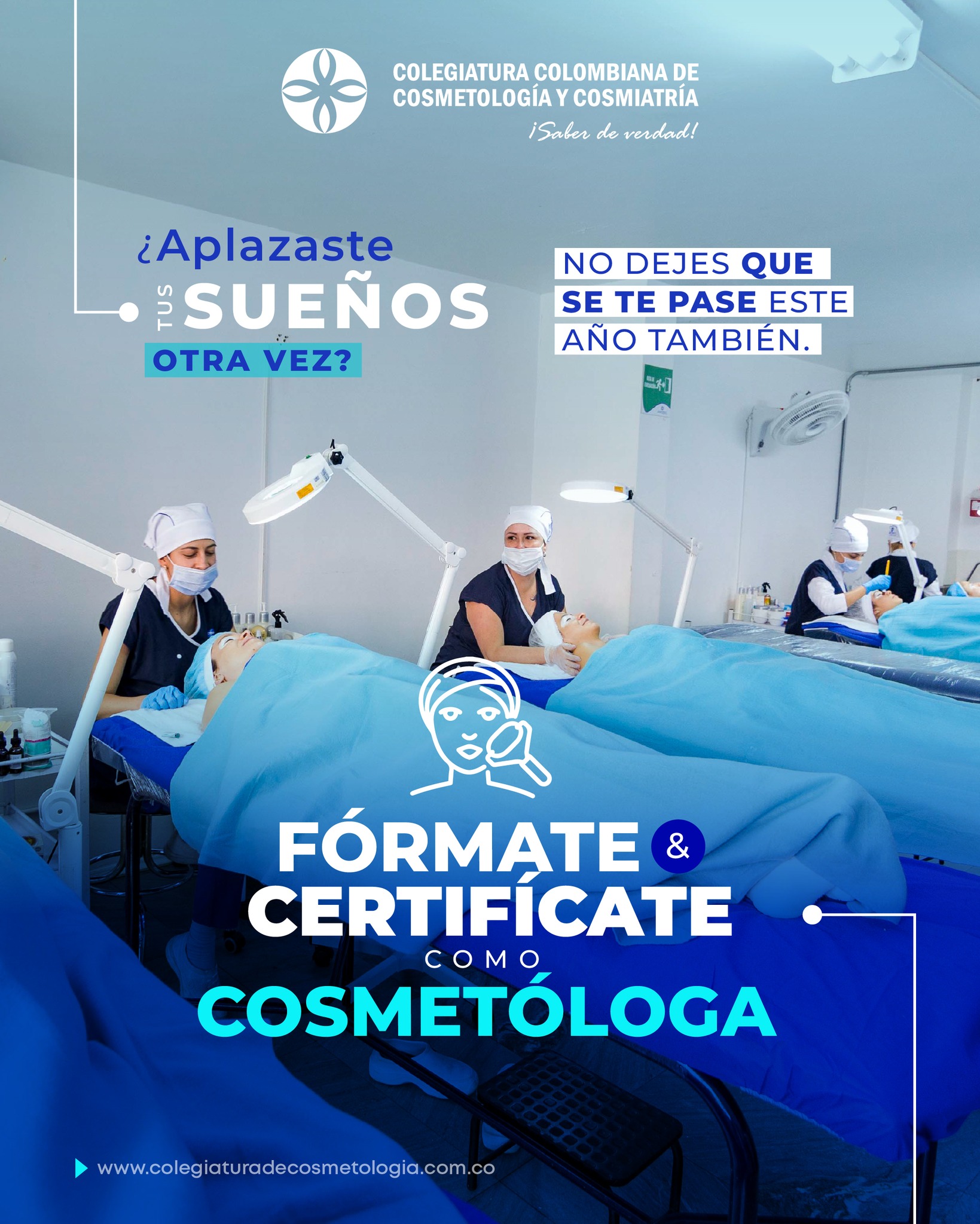 Colegiatura Colombiana de Cosmetología y Cosmiatría Facebook ad