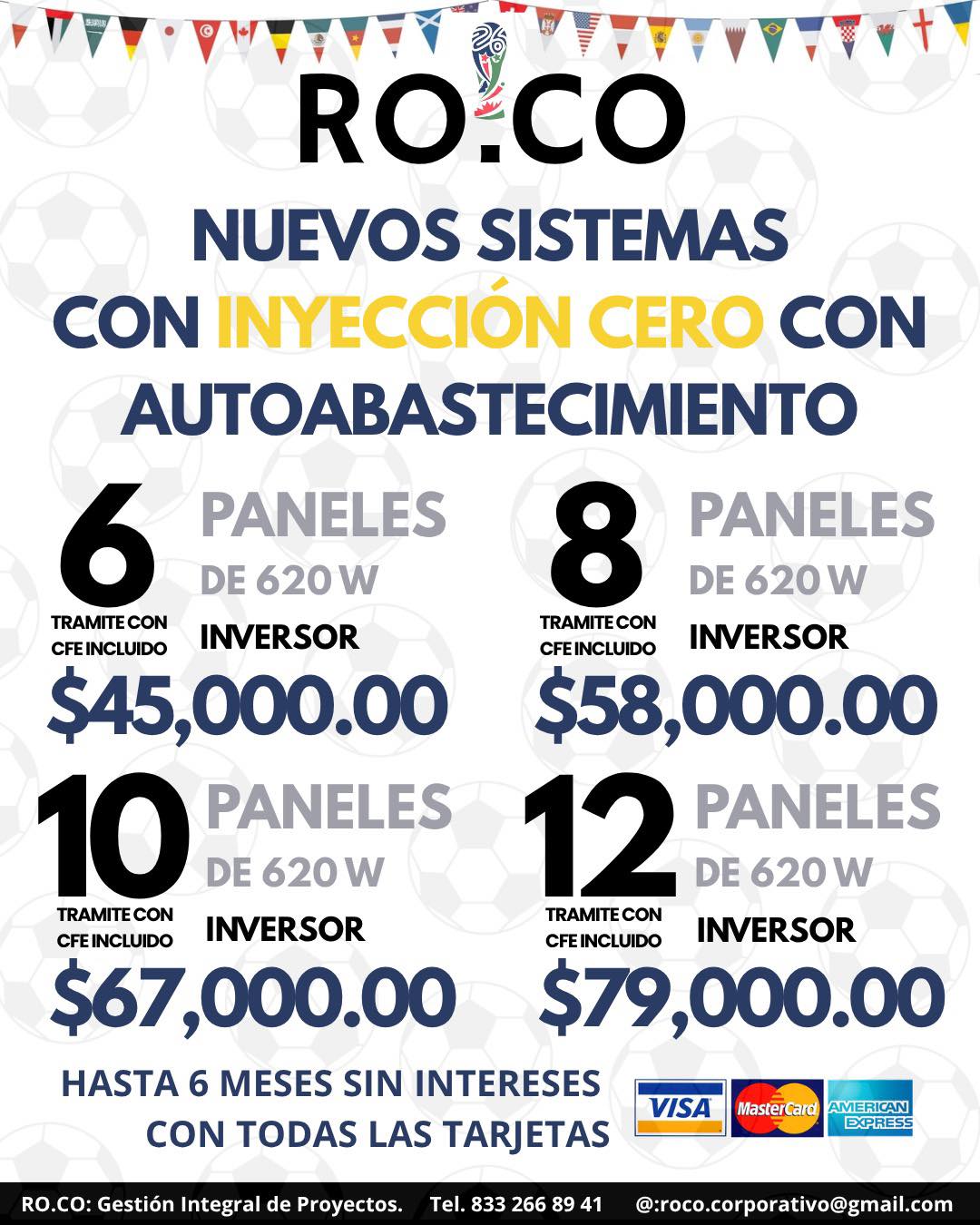 RO.CO: Distribuidora Solar y Eléctrica. Facebook ad: ¡MIENTRAS EL SOL BRILLE, TU TIENES ELECTRICIDAD!