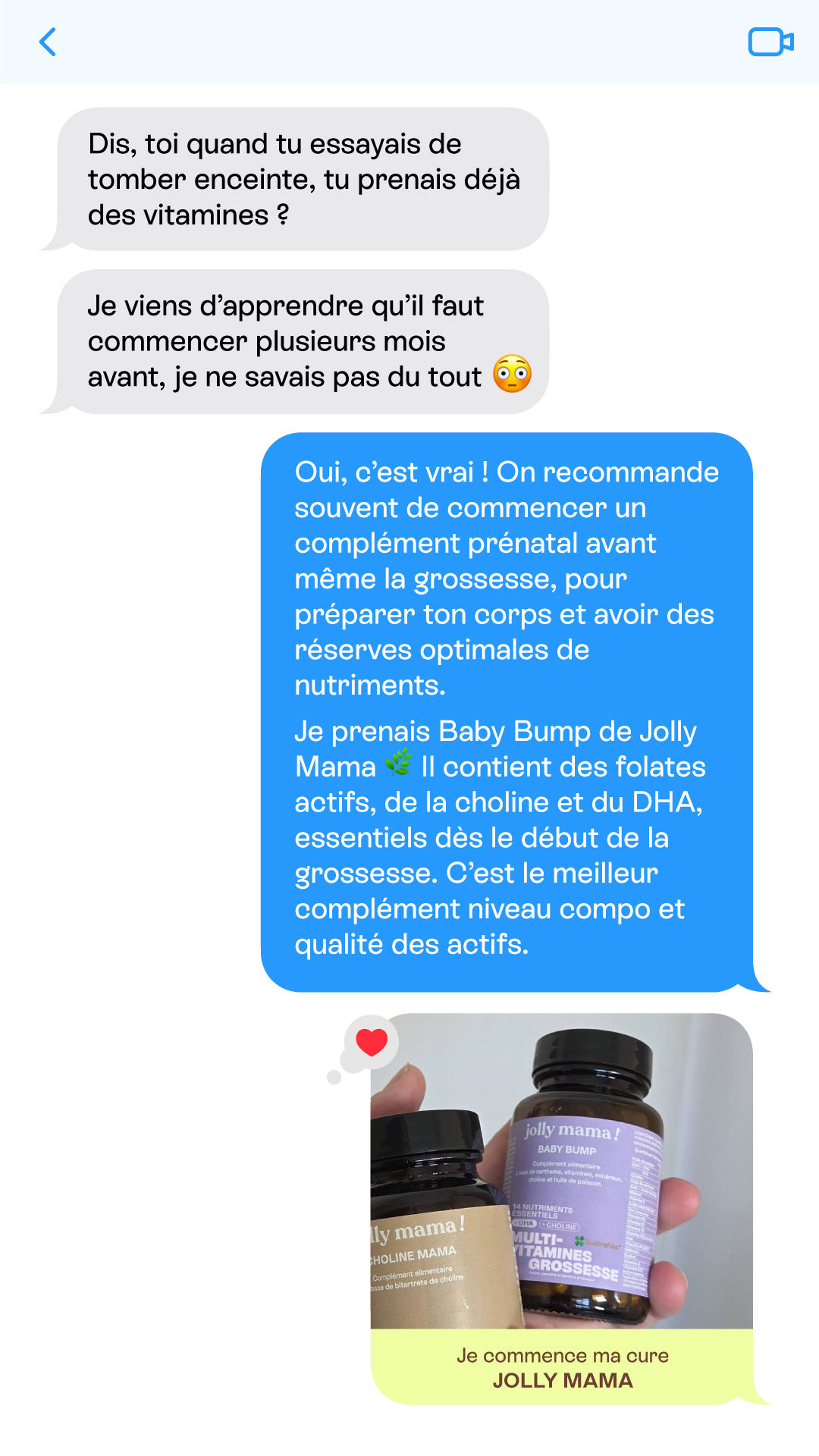 Jolly Mama Facebook ad
