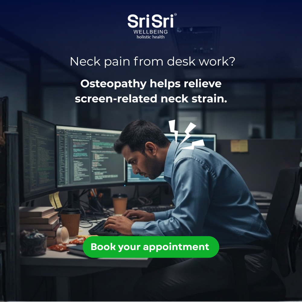 Sri Sri Wellbeing Facebook ad: Book Doctor Consultation