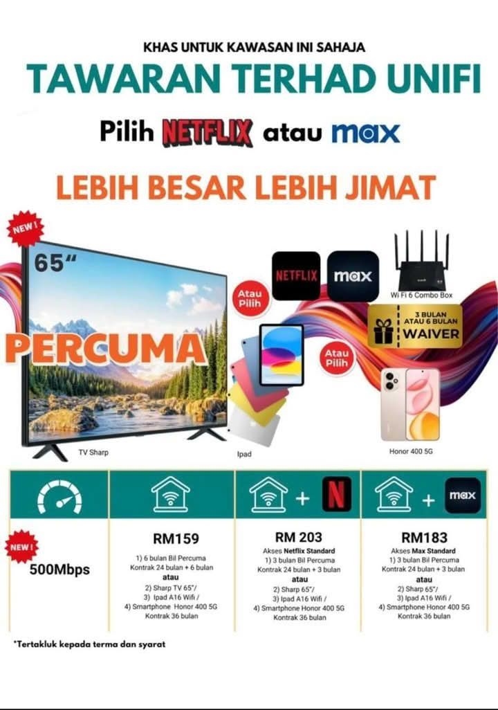 Haikal Unifi Malaysia Facebook ad