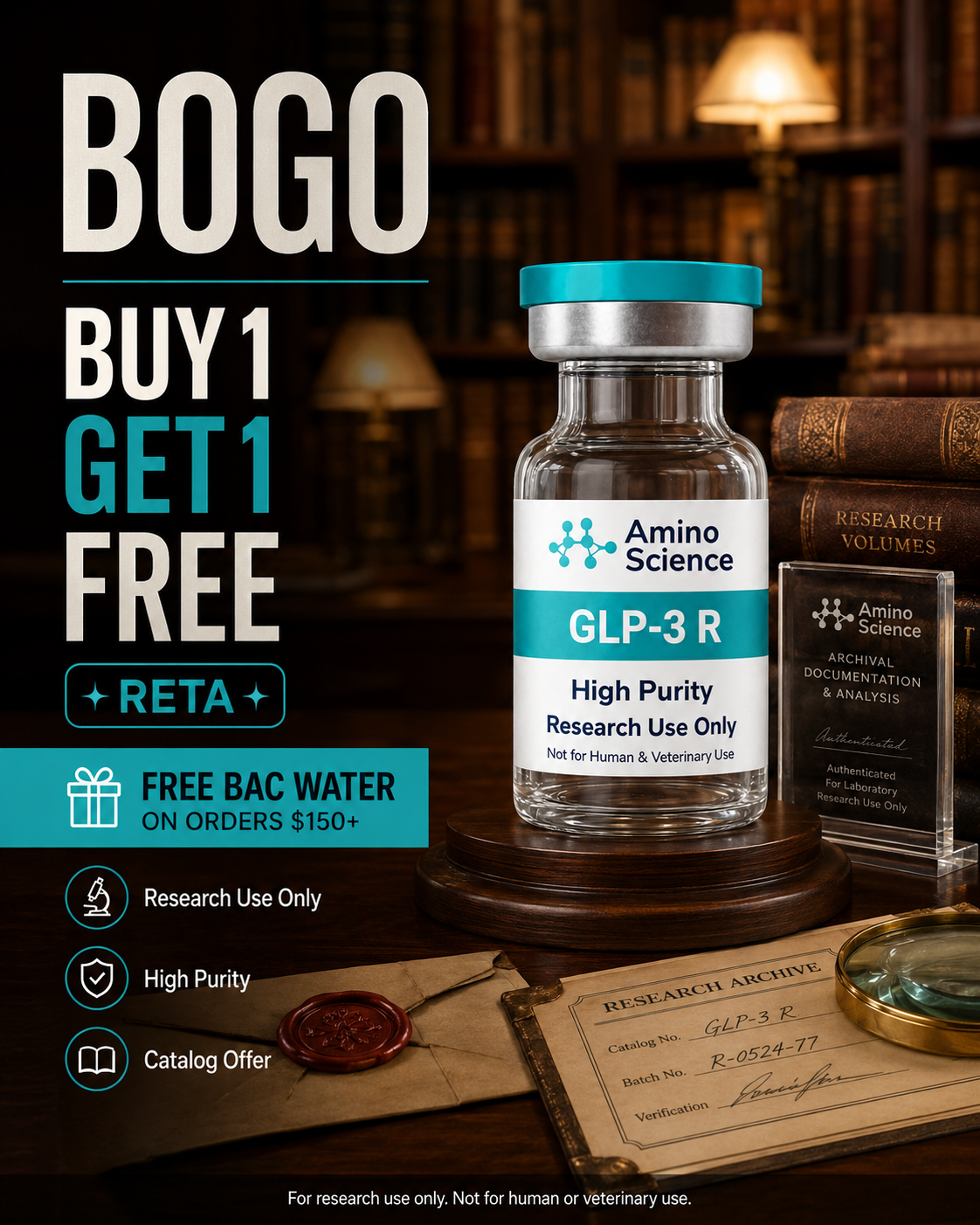 Amino Science Labs Facebook ad