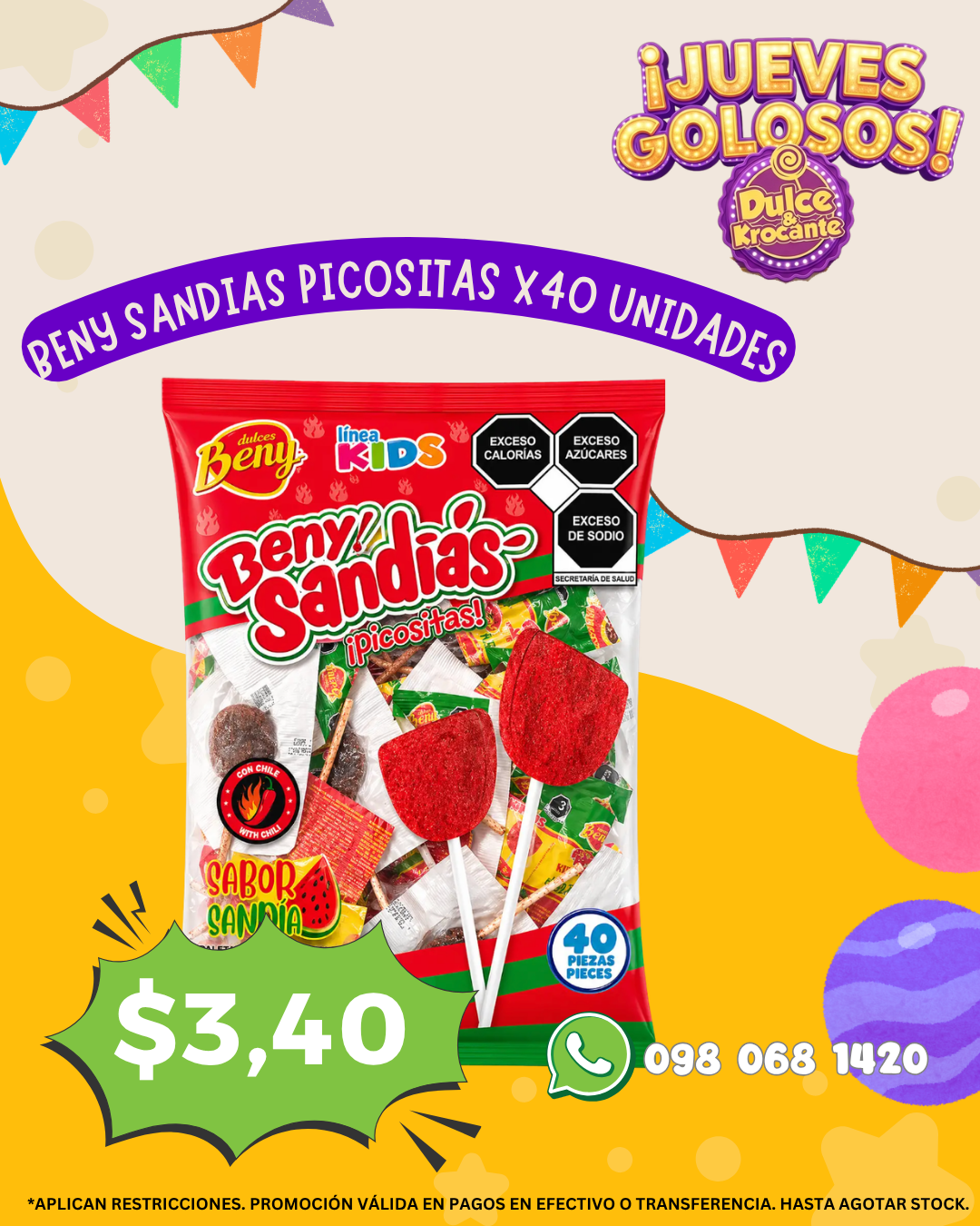Dulce & Krocante Facebook ad: ¡Tenemos de TODO y para TODOS!