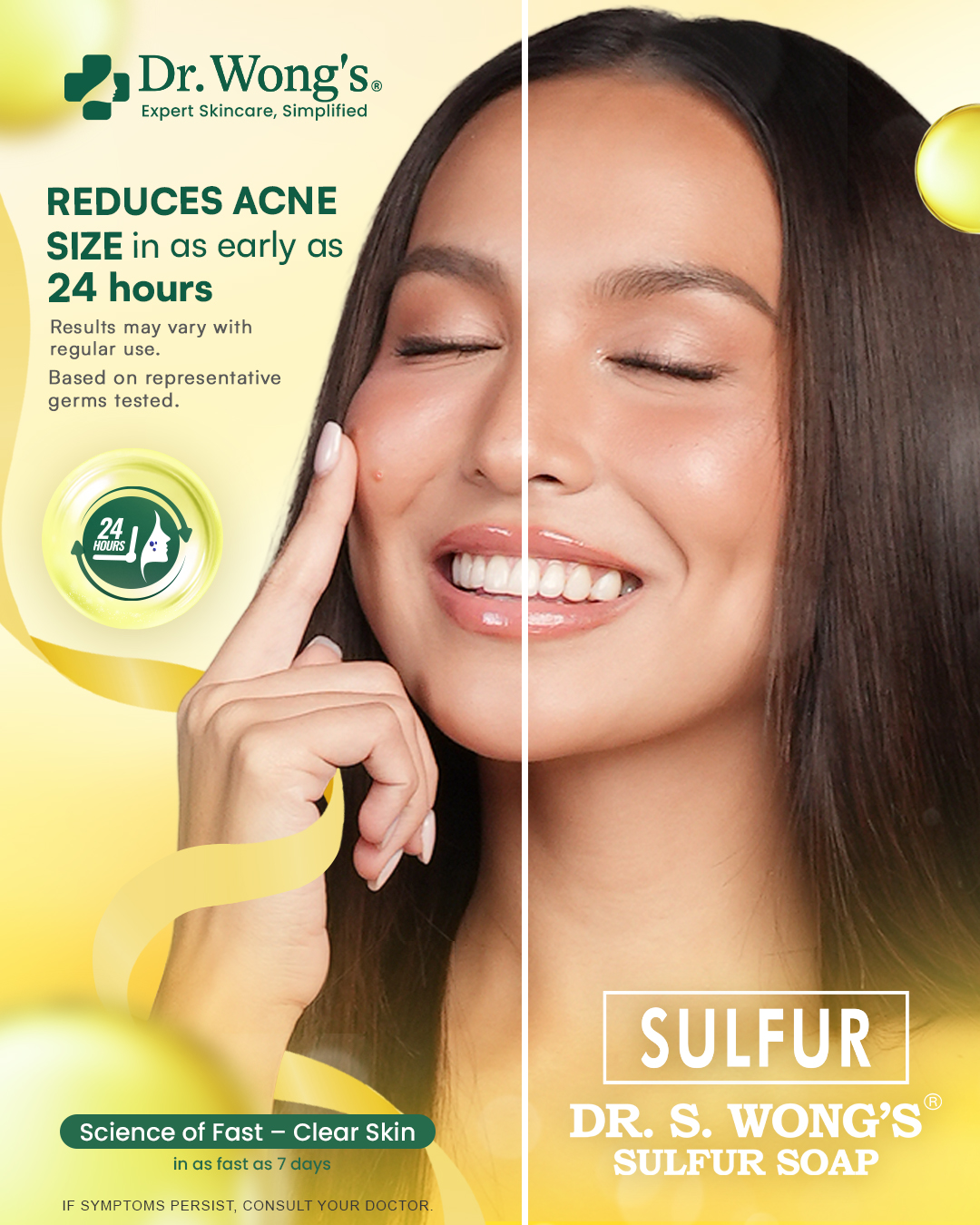 Dr. S. Wong Facebook ad