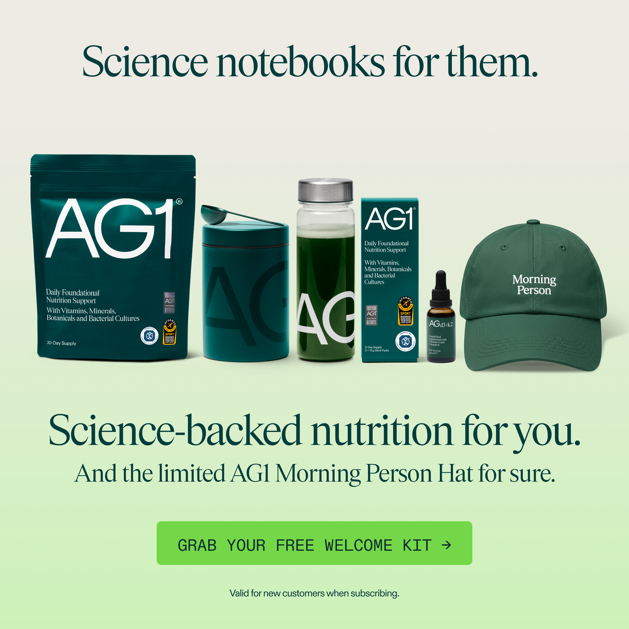 AG1 by Athletic Greens Facebook ad