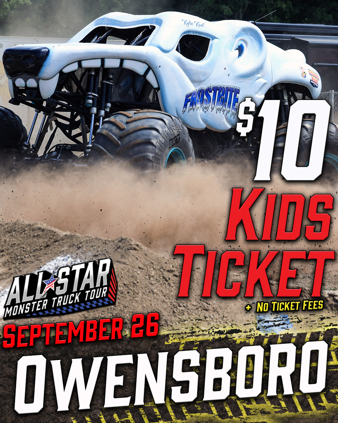 All Star Monster Truck Tour Facebook ad