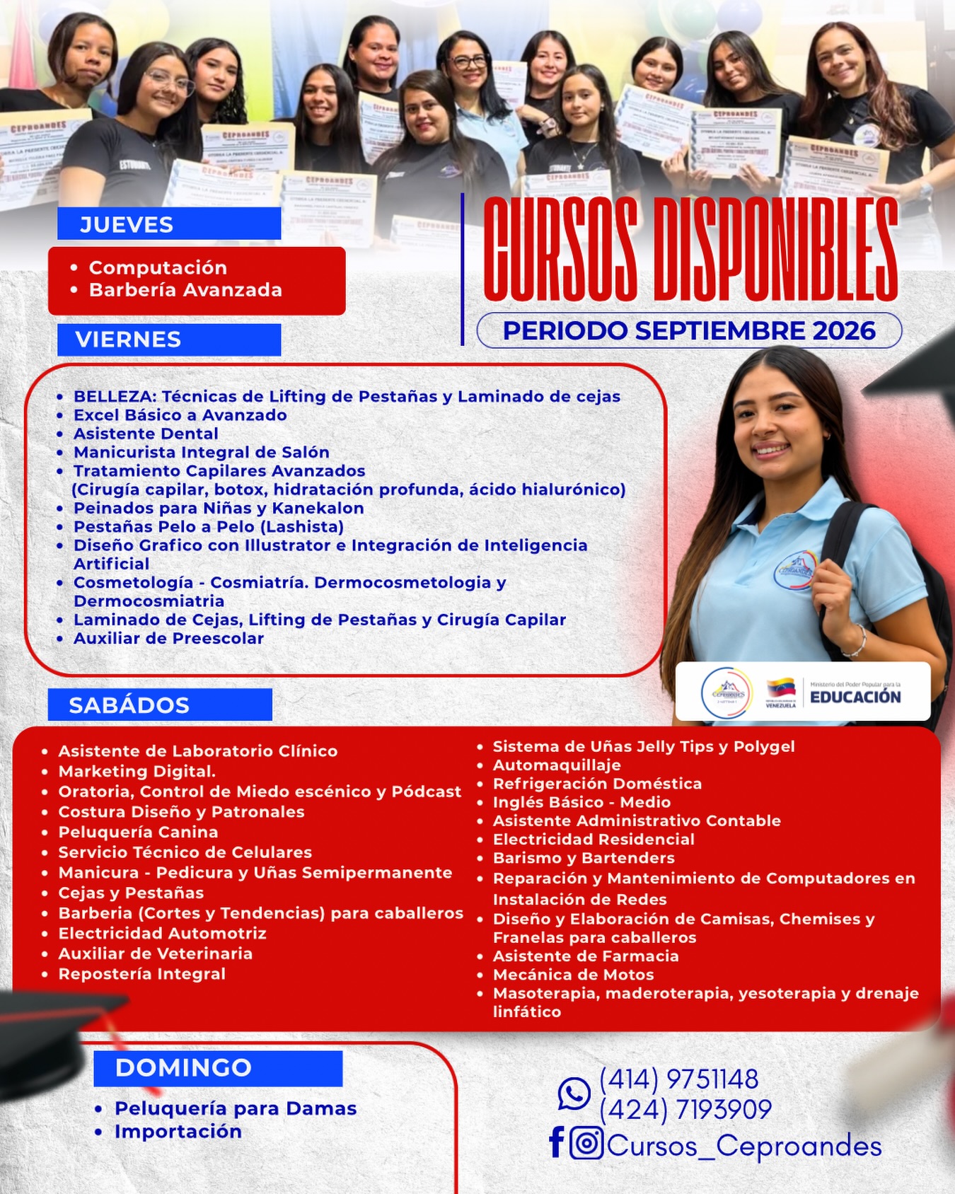 Ceproandes Cursos Facebook ad: YA ESTAMOS EN INSCRIPCIONES PARA LOS NUEVOS CURSOS…